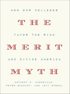 cover image of The Merit Myth